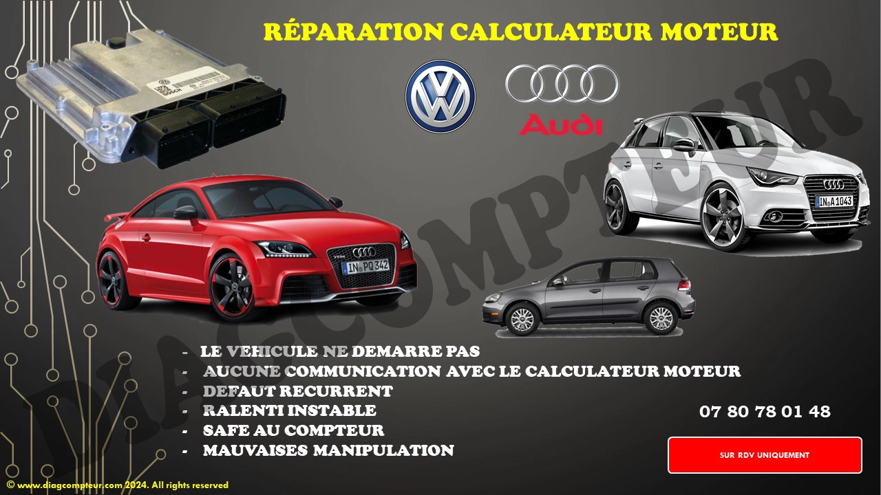 Problèmes de Calculateur Moteur sur Véhicules Audi